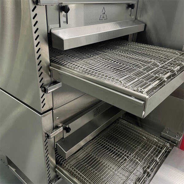 Efficient gas-powered design for faster and more consistent cooking.