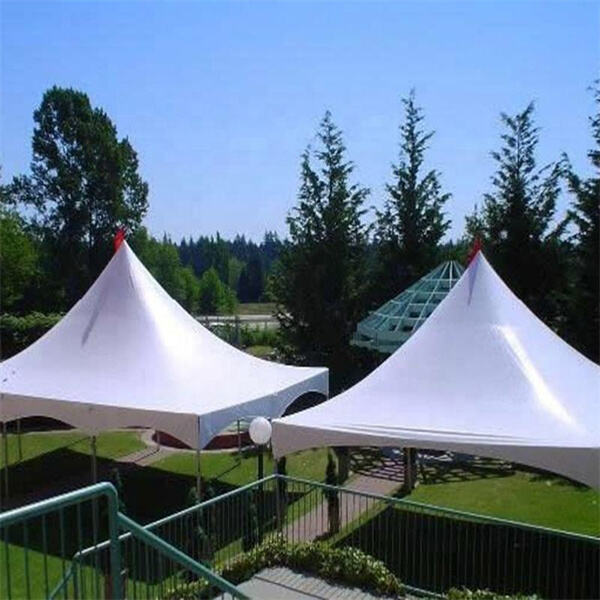 Impressione seus convidados com uma tenda de pagode única e chique para seu evento corporativo