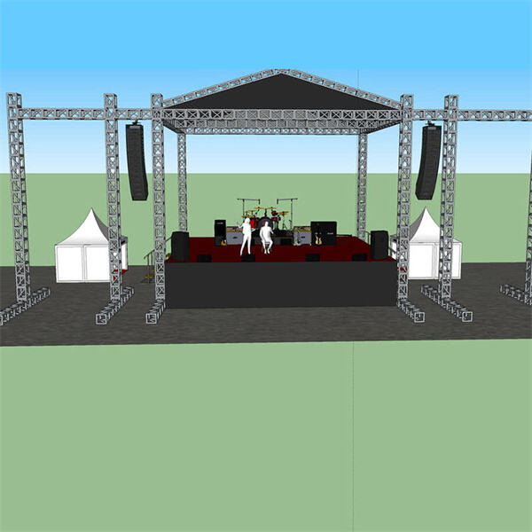 Versatile truss displays for indoor and outdoor use