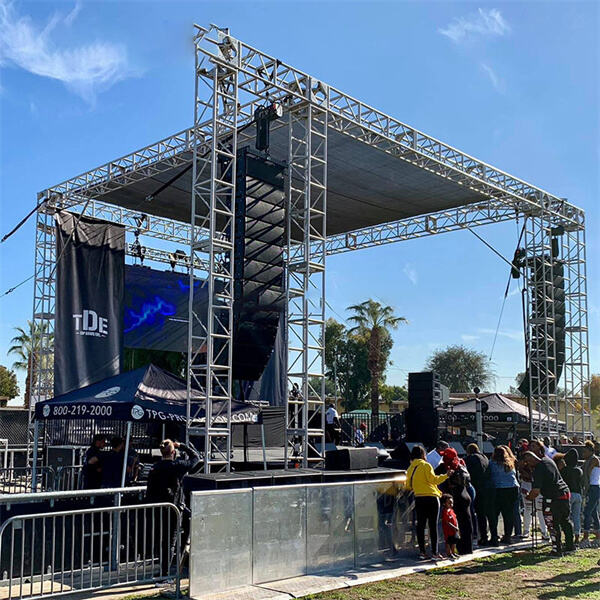 Building a Safe and Secure Stage Setup with Truss Systems