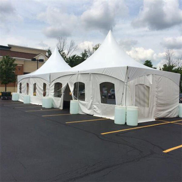 Host Gatherings in Style with Pagoda Canopy 12x12.