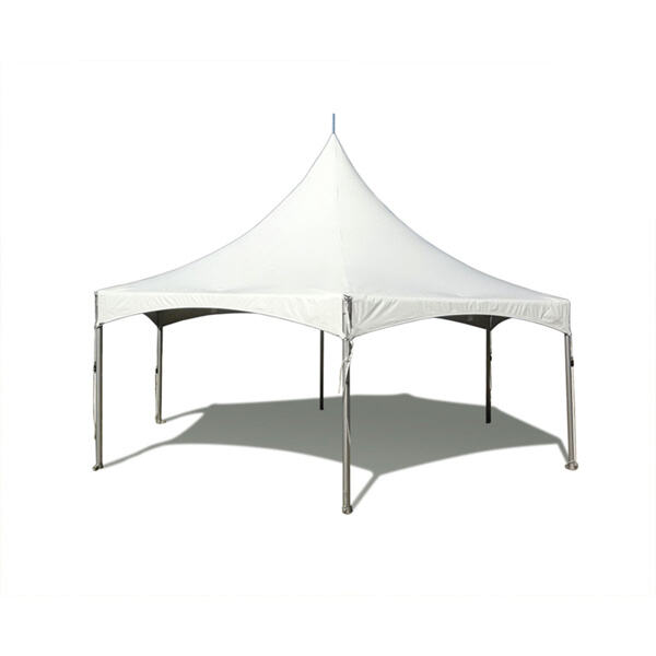 Stay Cool and Comfortable Under a High Peak Pole Tent, Rain or Shine