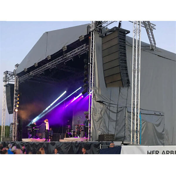 Truss e Stage Dos e Donu2019ts para planejadores de eventos