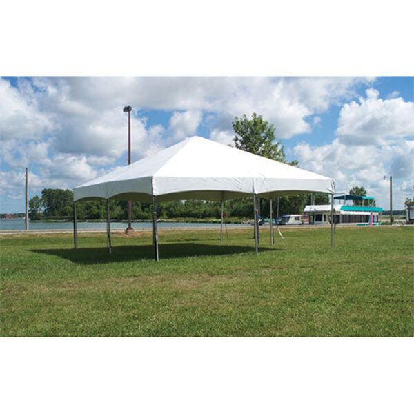 Stay dry during rainstorms with a waterproof canopy tent."