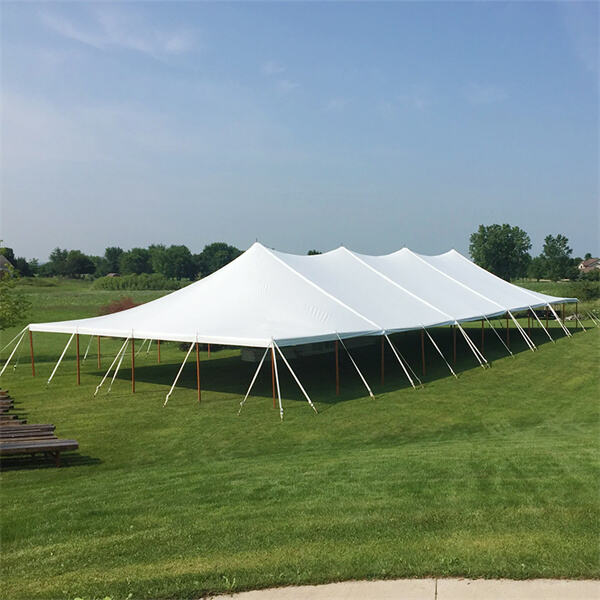 The Charm & Elegance of Traditional Pole Marquees