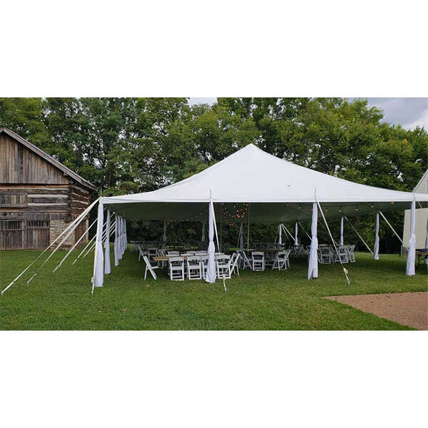 Flexible and functional marquee poles for any occasion