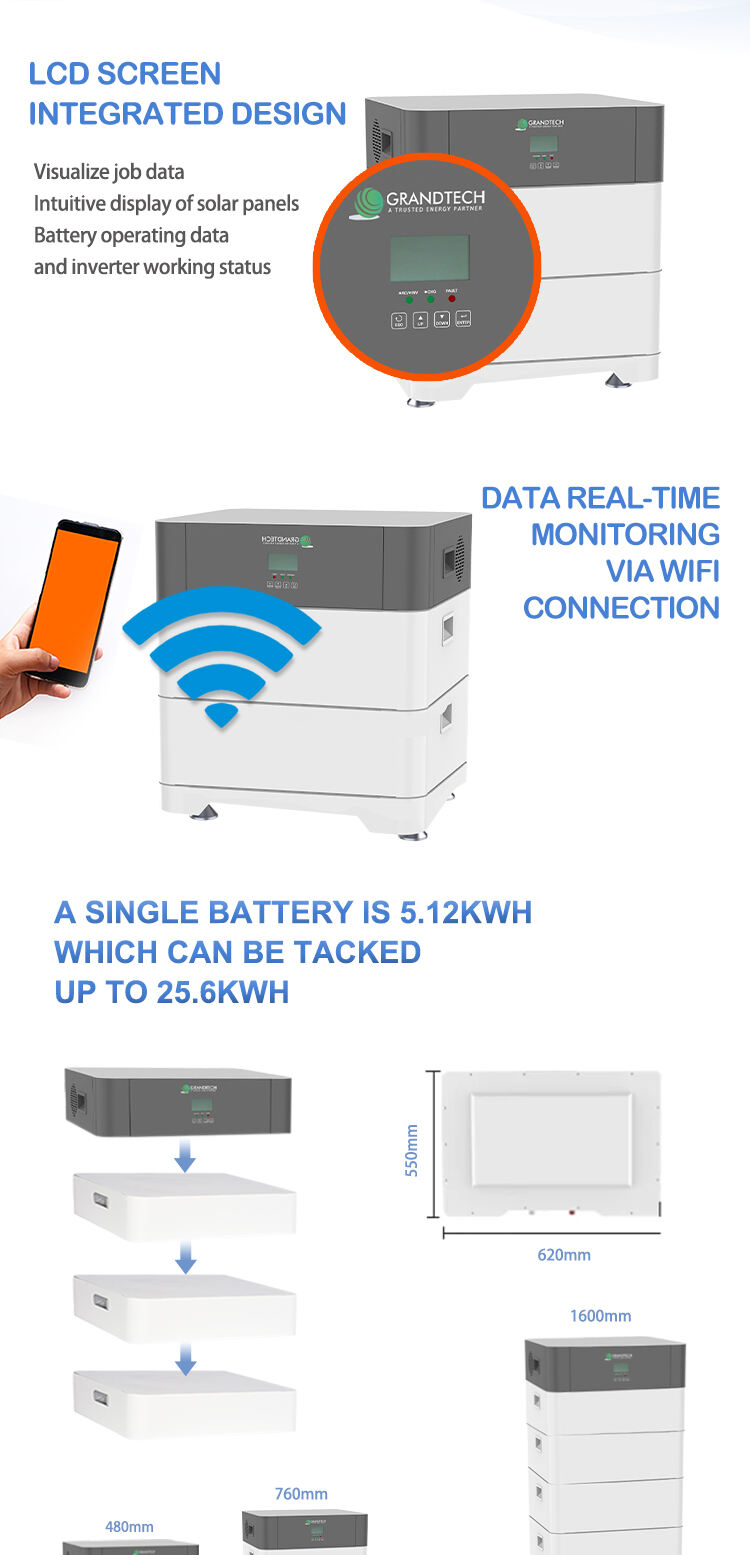 wholesale Stackable Modular 51.2v 20.48KWH Lifepo4 Lithium Ion Home Solar System 300ah Energy Storage Battery supplier