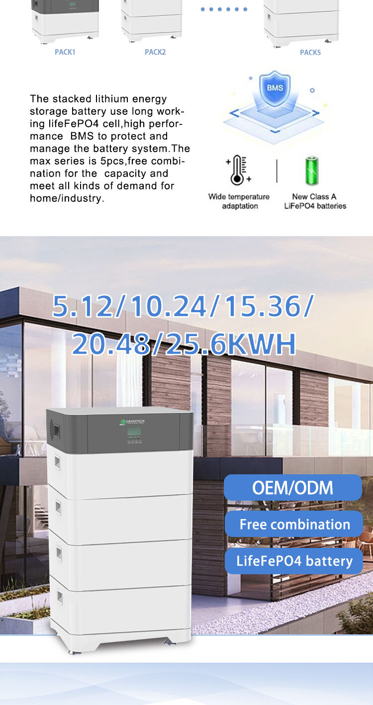 wholesale Stackable Modular 51.2v 20.48KWH Lifepo4 Lithium Ion Home Solar System 300ah Energy Storage Battery manufacture