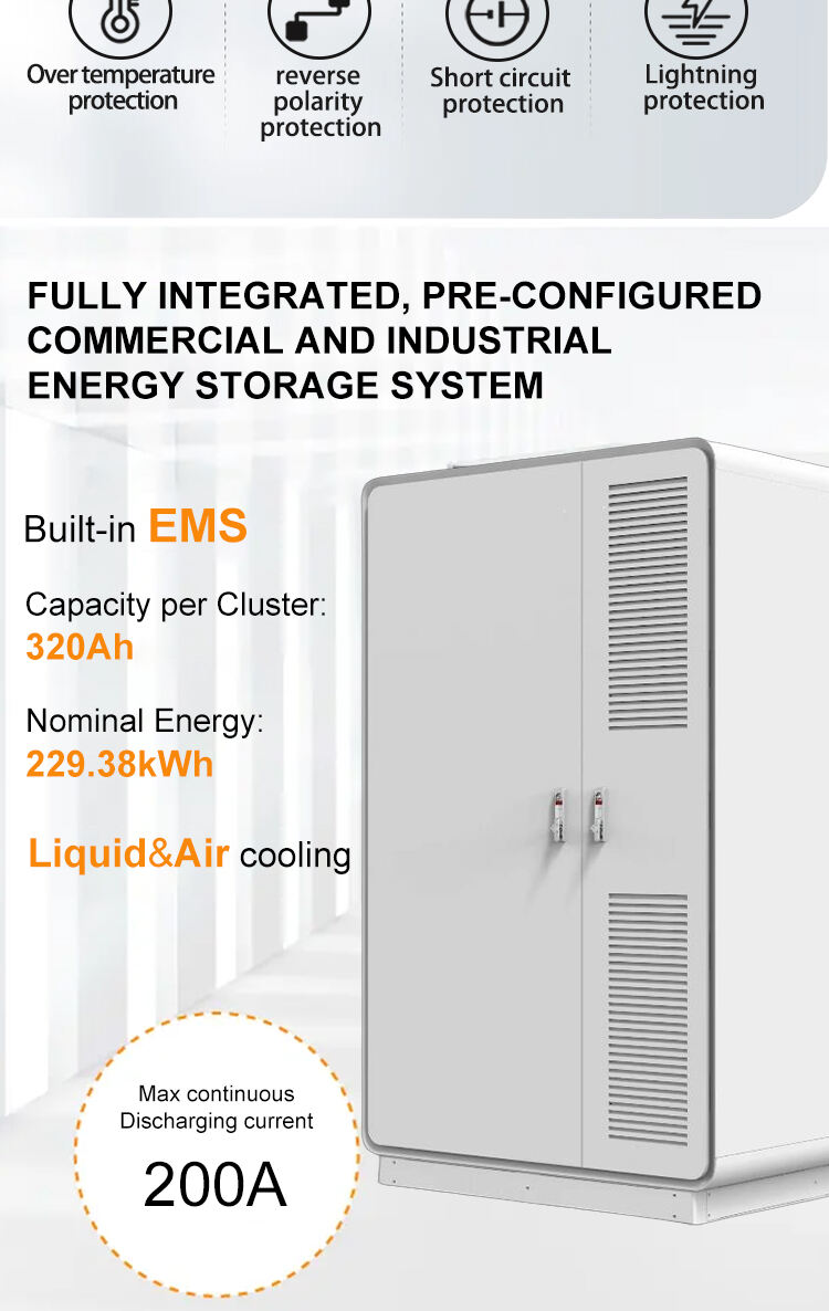 C and I BESS Power Storage LiFePO4 Battery Energy Storage System manufacture