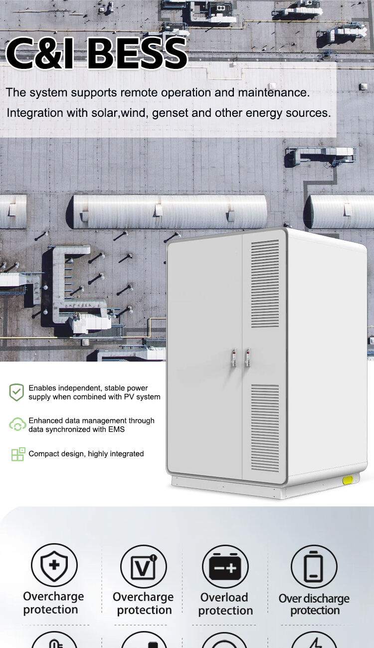 C and I BESS Power Storage LiFePO4 Battery Energy Storage System manufacture