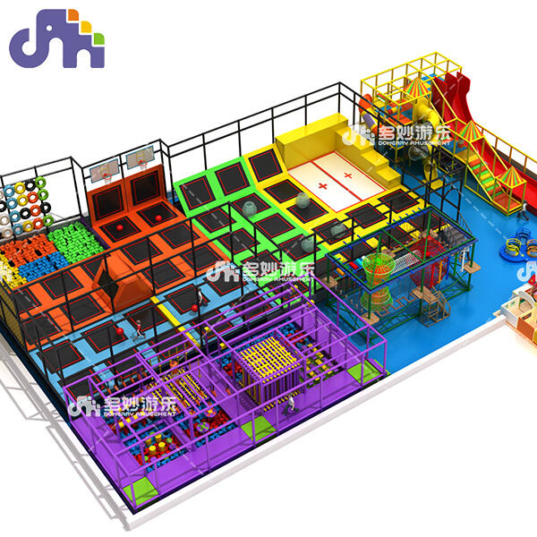 Como usar parques de trampolim hiperespaciais?