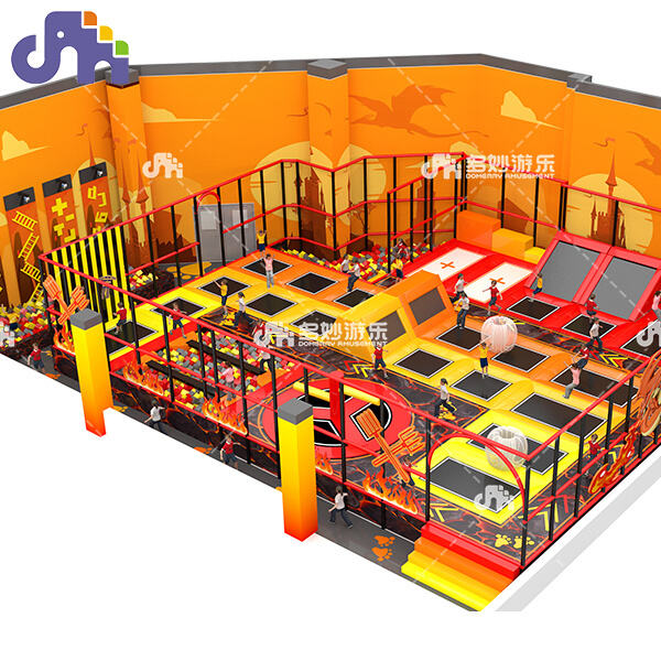 Sicherheit im Jump Trampolinpark