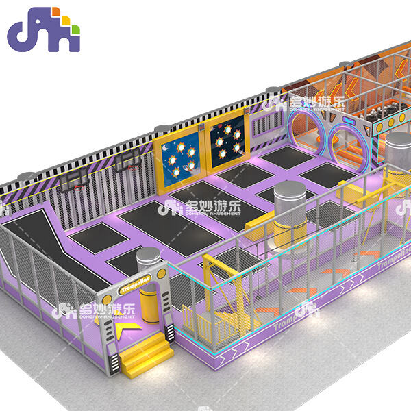 중력 실내 트램펄린 공원의 안전