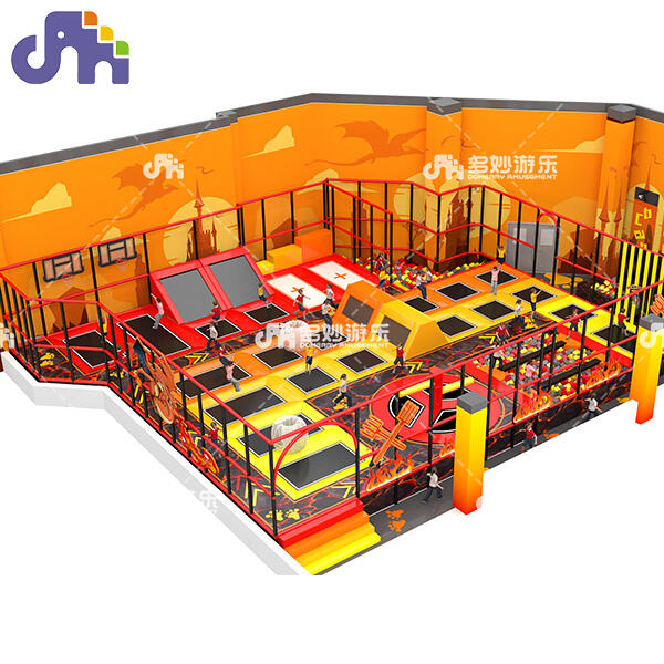 Sử dụng Công viên Jump Trampoline