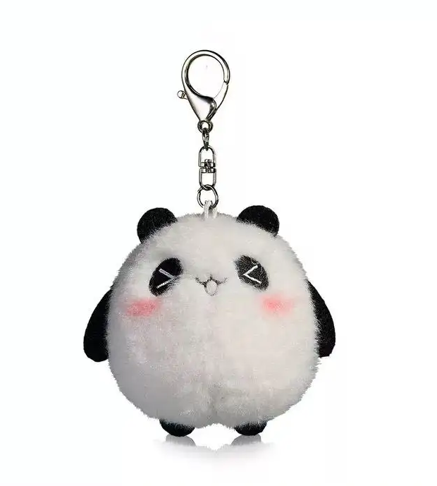 Elevate Your Style with Jolly Toy Memory Foam Ball Animal Plush Toy Keychains