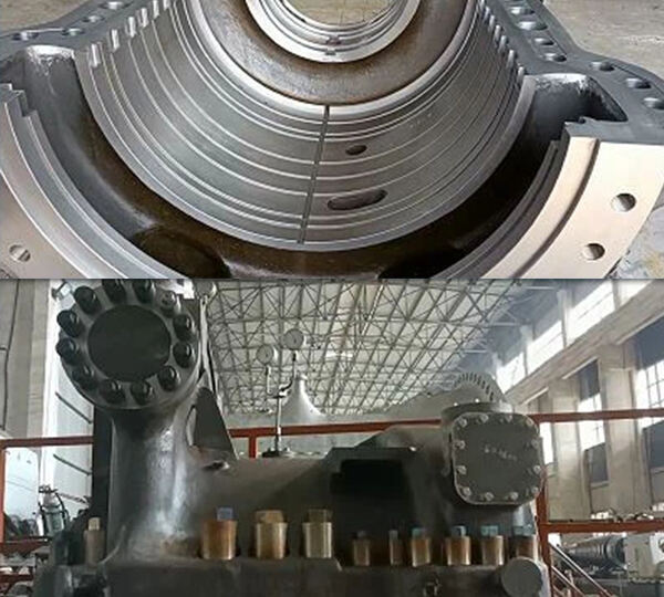 Steam Turbine Casing For European Customer Perform Pressure Test