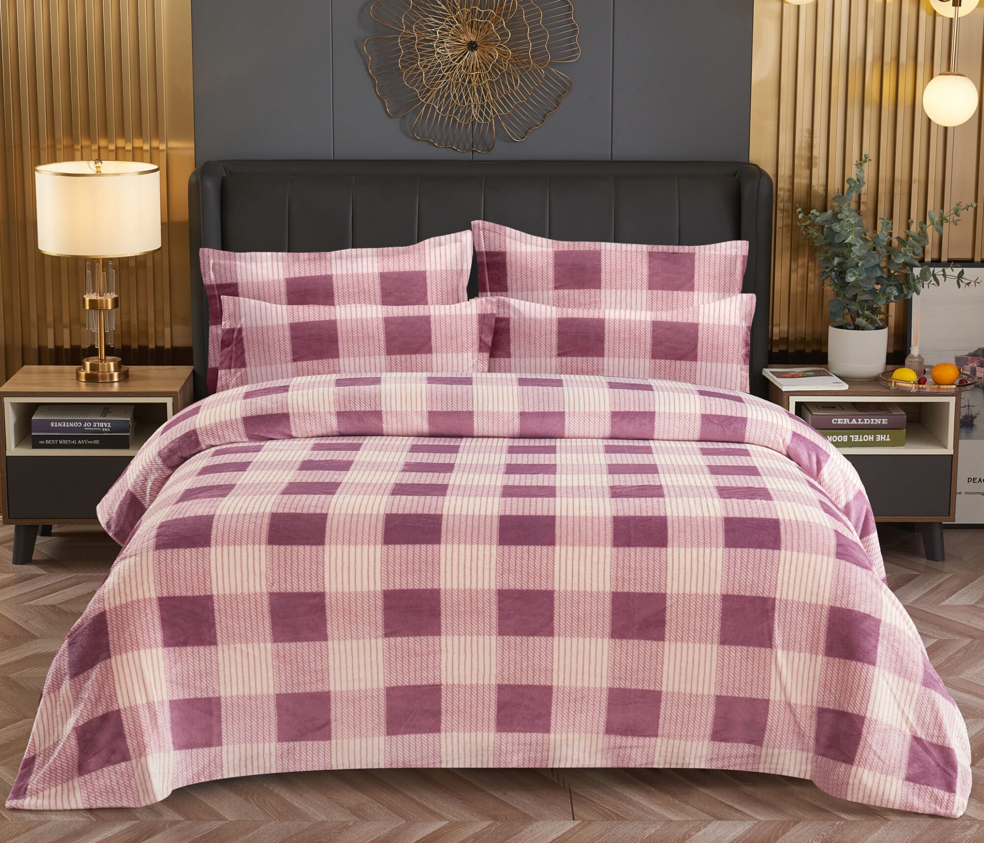 JACQUARD TISKANI FLANEL POPLUN