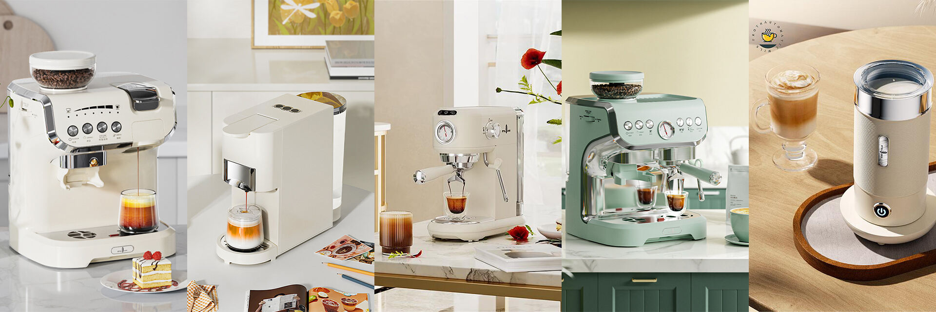 MULTI CAPSULE COFFEE MAKER WITH GRINDER