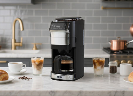 Coffee Machine With Grinder