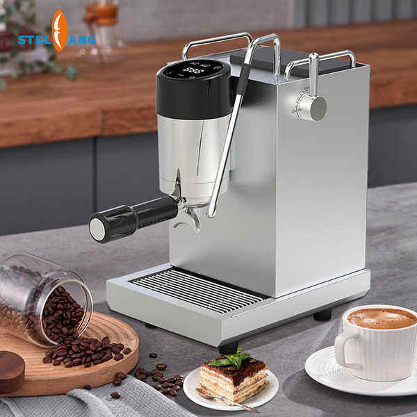 Swiss-Engineered Automatic Espresso Maker with Built-In Milk Frother