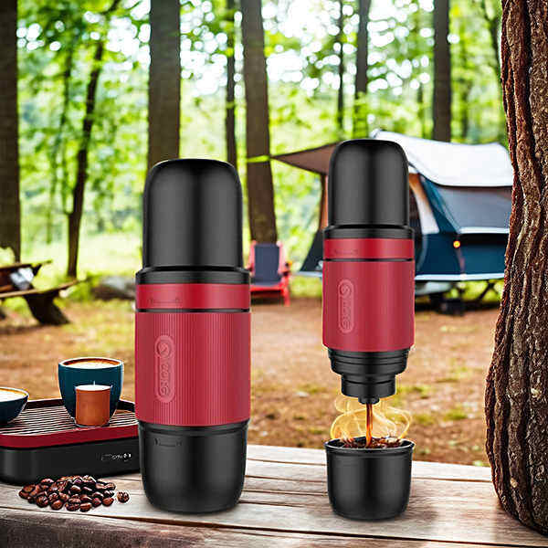 Enjoy Your Morning Cup of Joe Anywhere with a Lightweight Coffee Machine