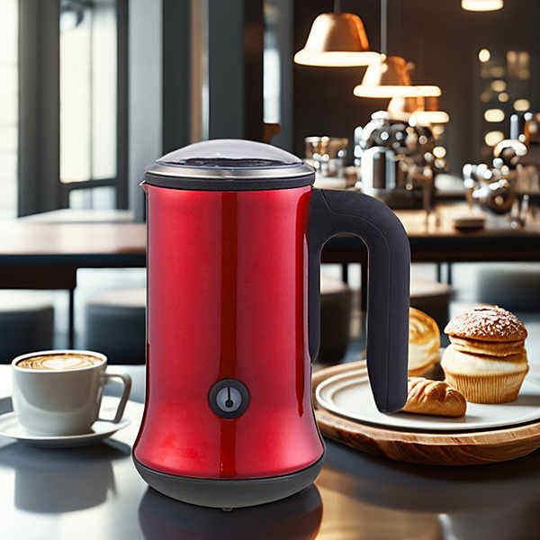 No more burnt milk or messy stovetop spills - our electric milk warmer and frother is the easy and efficient alternative.