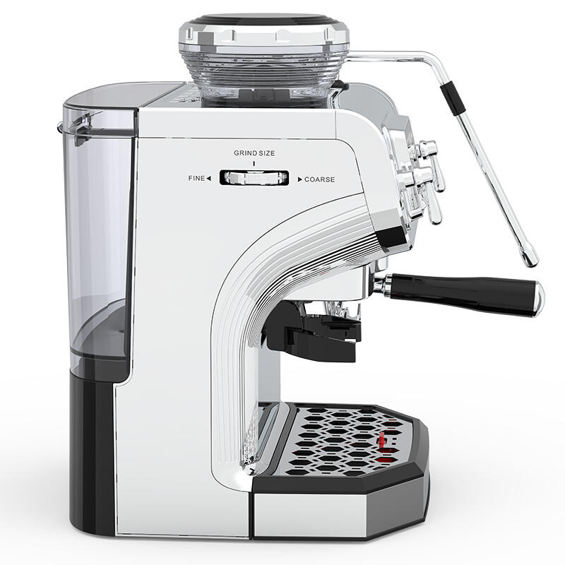 Latte maker bean to cup espresso machine with coffee pot