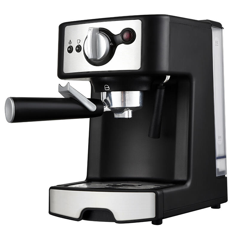 Outo-espressomasjien enkelkoppie koffiemaker sonder peule