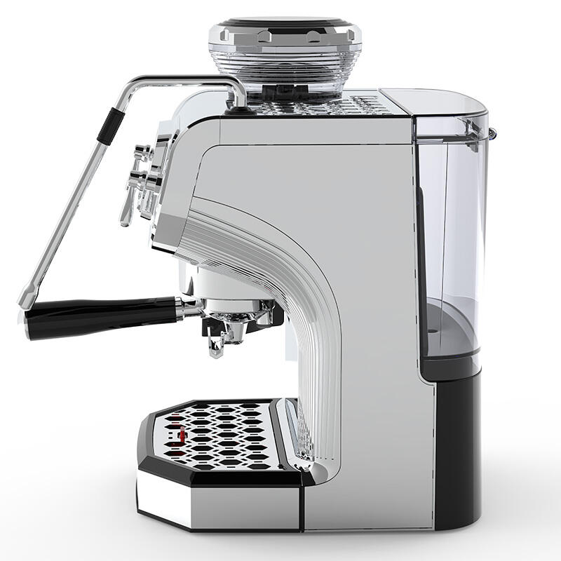 Latte maker bean to cup espresso machine with coffee pot