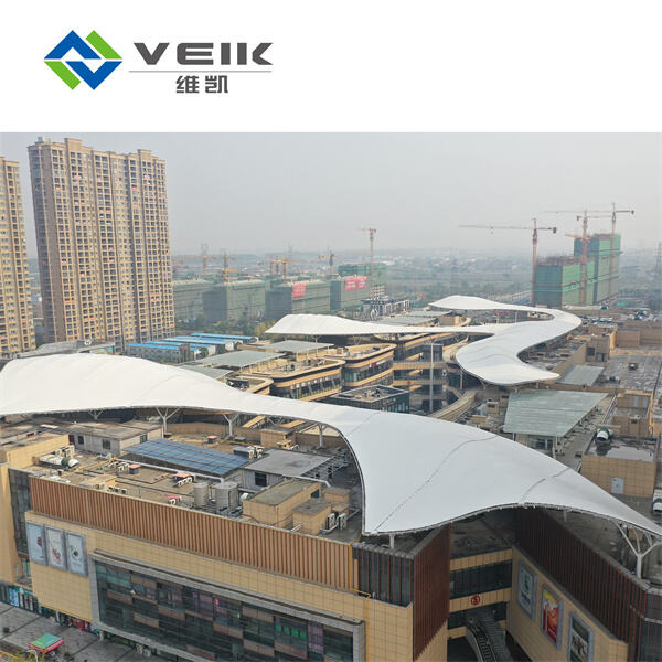 Safety Measures with PTFE Tensile Structures