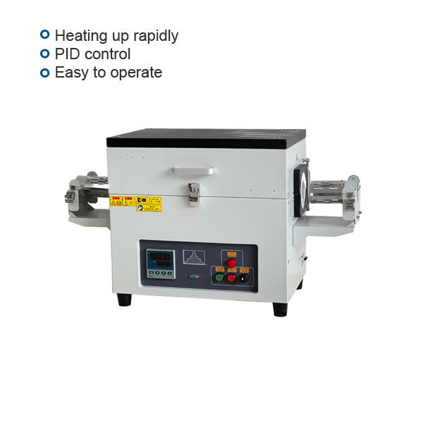 الفرن الأفقي ذو الأنبوب لمعالجة المواد