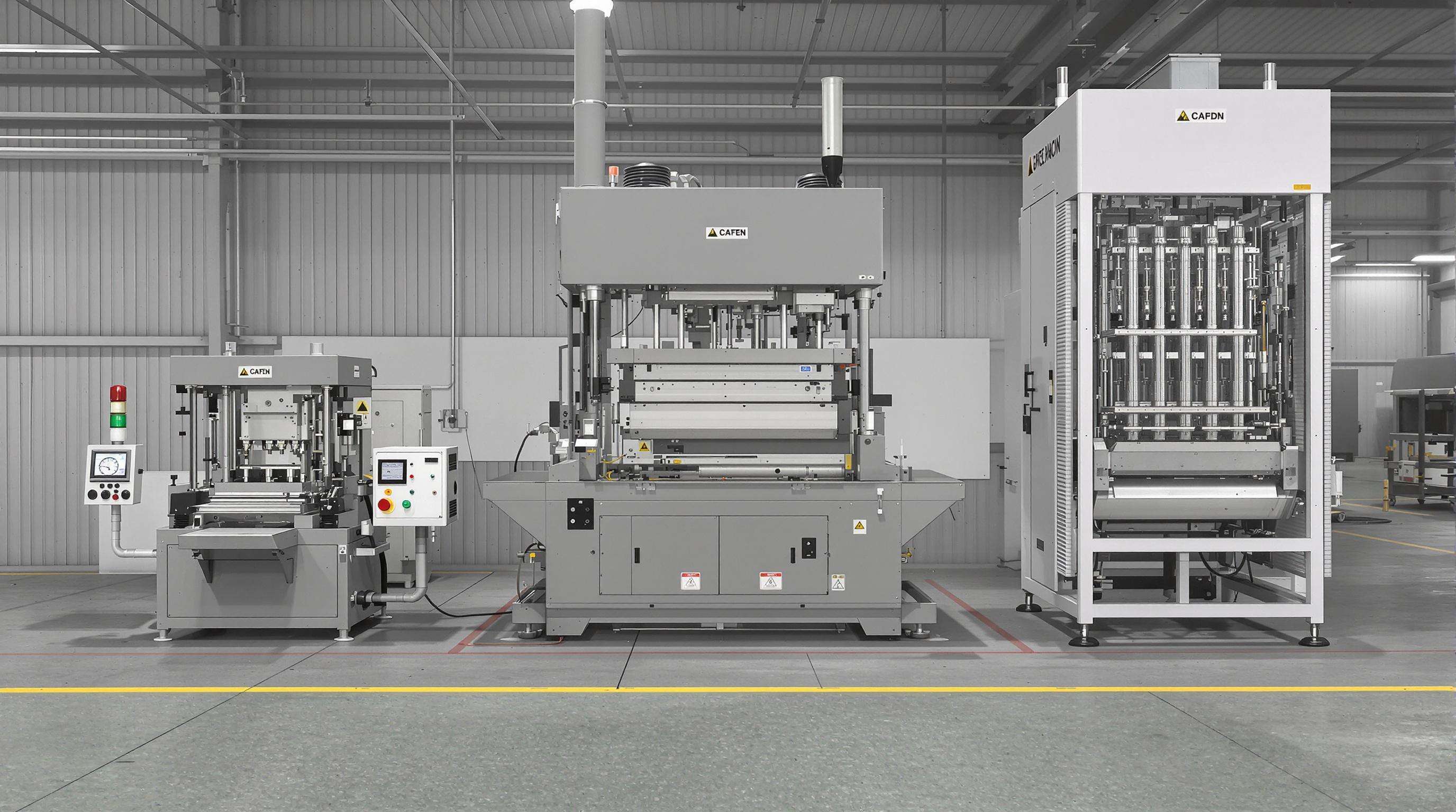 Various wire drawing machine types operating in a factory with different metal wires