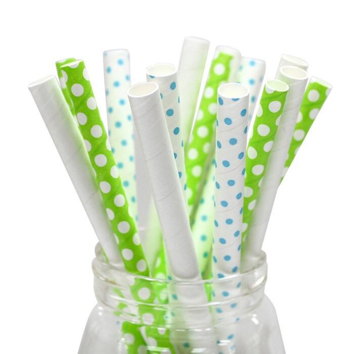 Food Safe Grade Colorful Paper Straw For Drink manufacture