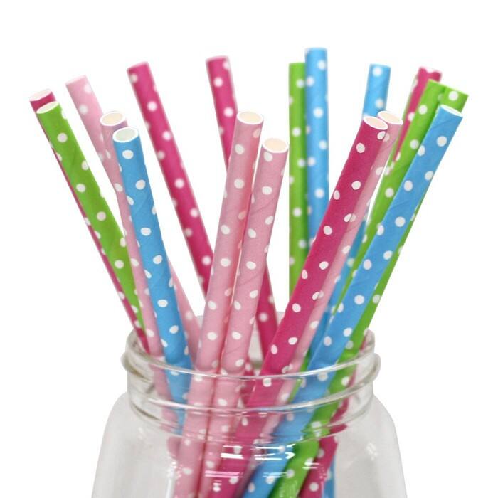 Food Safe Grade Colorful Paper Straw For Drink manufacture