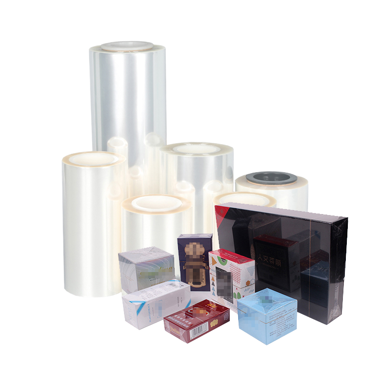 Low Price BOPP Shrink Film for Cigarette Box Factory Supplied Tobacco Packaging Film supplier