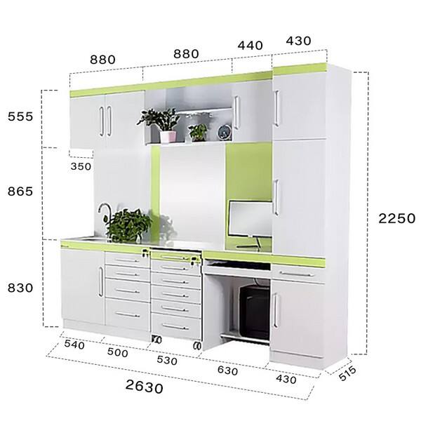 Use of Dental Practice Cabinets