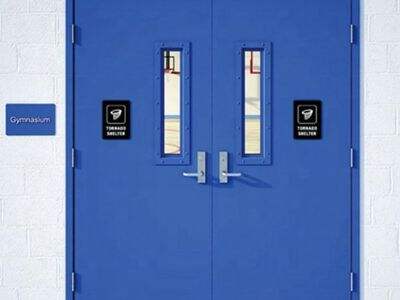 Doors Safety Load to Container And Shipment.