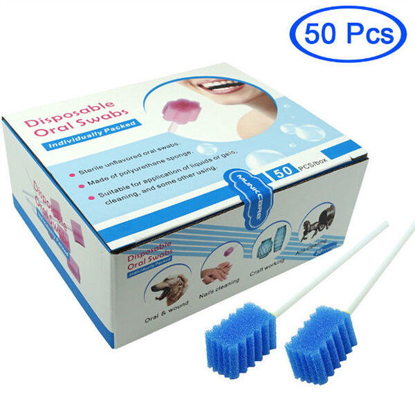 Възродете здравето на вашия рот с пенистите Swabsticks