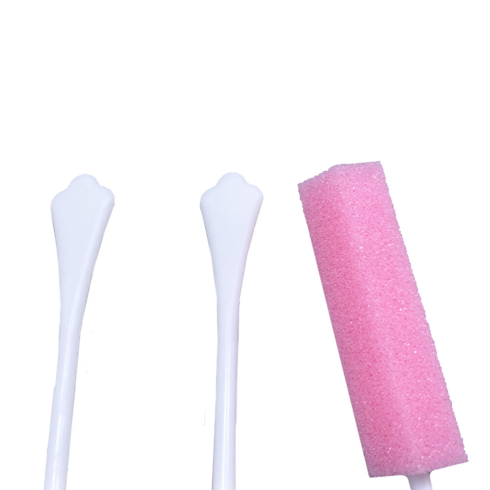 Disposable Sterile Female Vaginal Cleaning Foam Brushes Colorful Polyurethane (PU) Sponge Swabs Medical Consumables 30g Weight manufacture