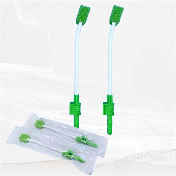 Clean every nook and cranny with oral hygiene sponges.
