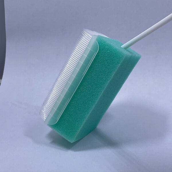 A Surgical Scrub Brush with Soap for the OR