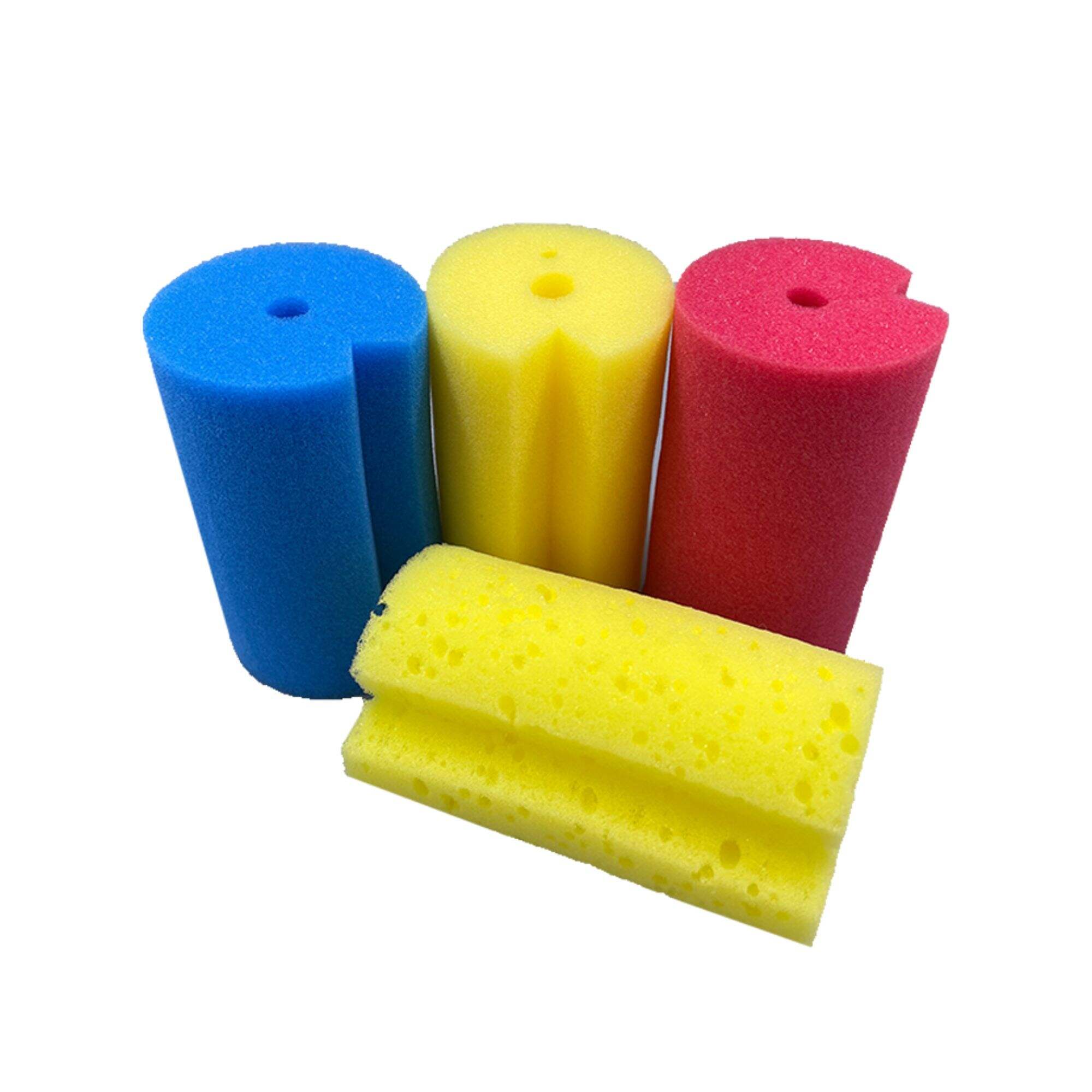 Endoscope cleaning sponge