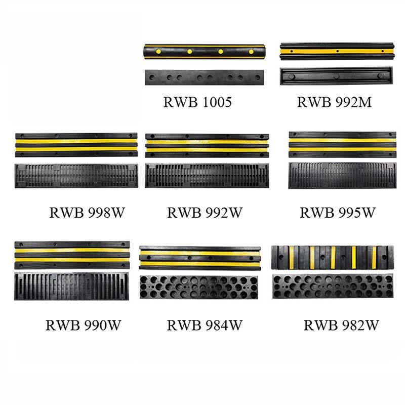 Square Boat Docks Marine parking lot Molded Rubber Wall Bumpers Loading Dock Bumpers with deep holes manufacture