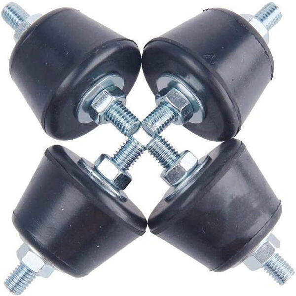 Why are these rubber shock absorber mounts important?