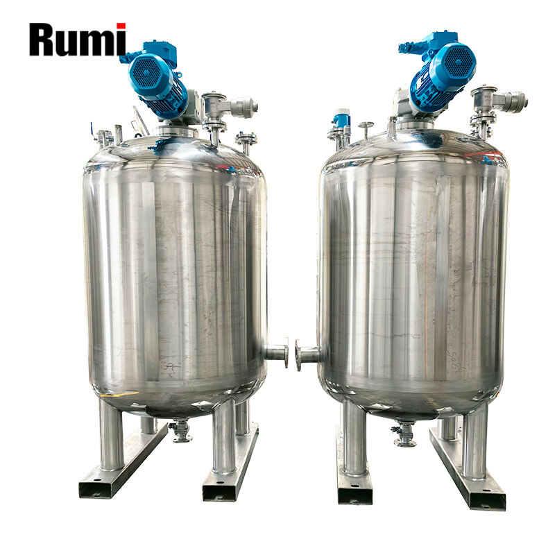 Mga Pagpipithik ng Jacketed Mixing Tank