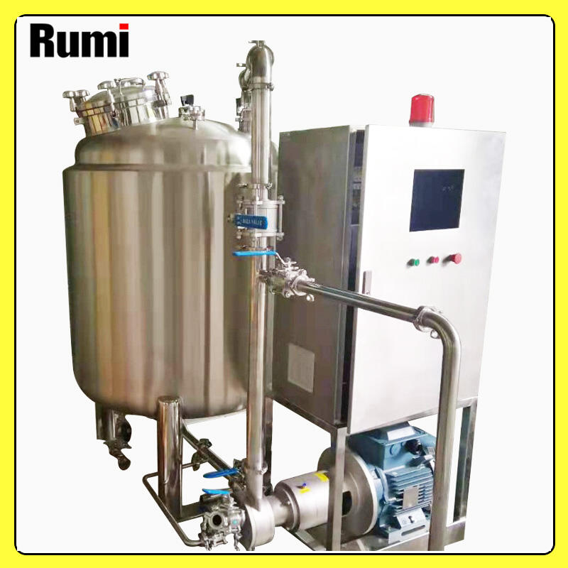 4. Kako uporabljati homogenizator v cisterni