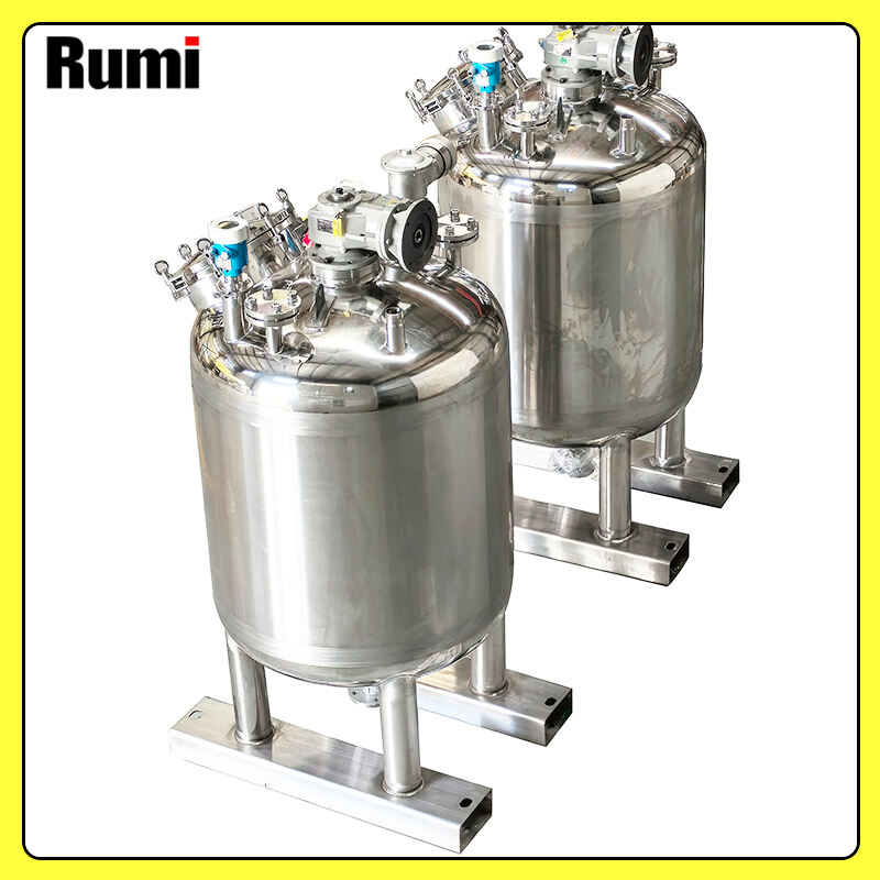 ステンレス鋼製撹拌タンクにおける革新