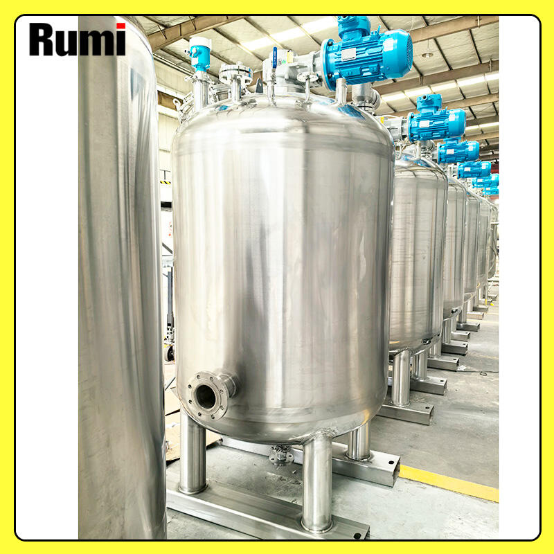 Voordelen van het gebruik van roestvrijstalen mengtanks voor chemicaliën