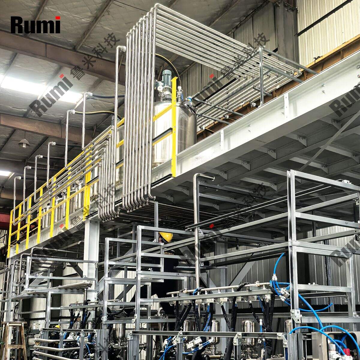 High-Quality Color Paste Mixing Tank for Brazilian Manufacturers