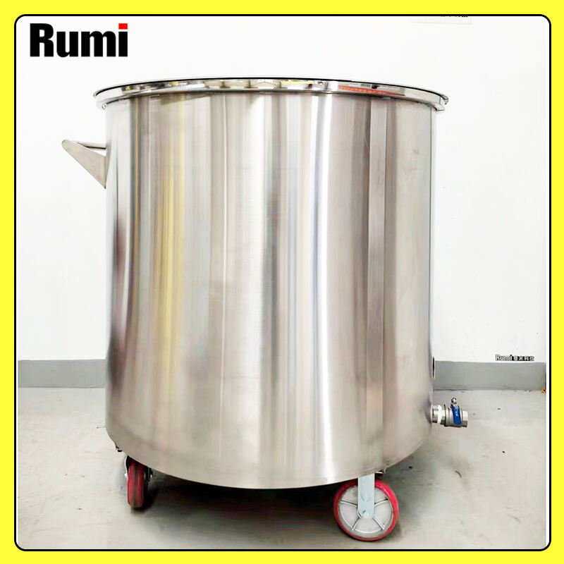 Tanques de Armazenamento Químico de Aço Inoxidável